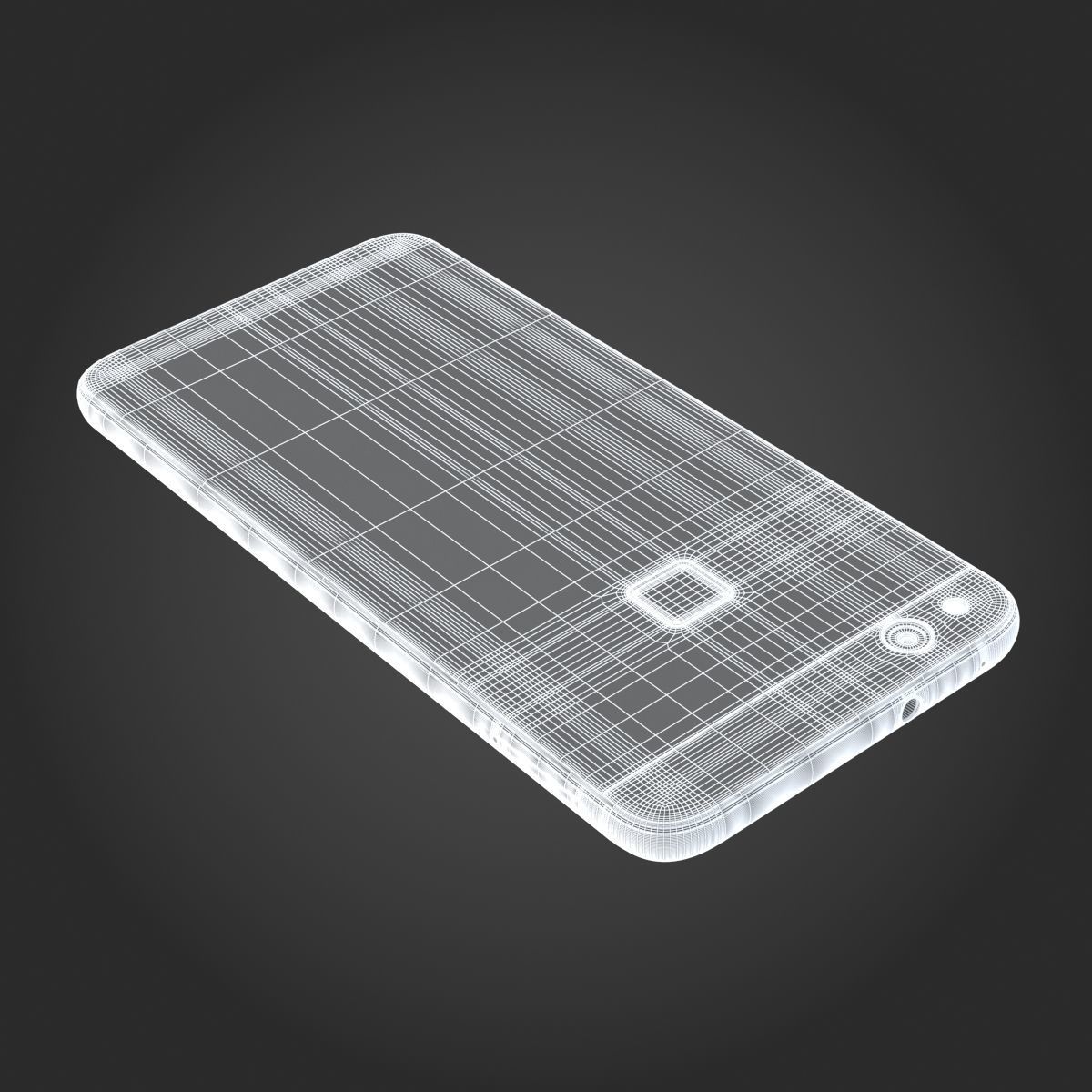 Huawei P10 Lite Graphite Black 3D model_20