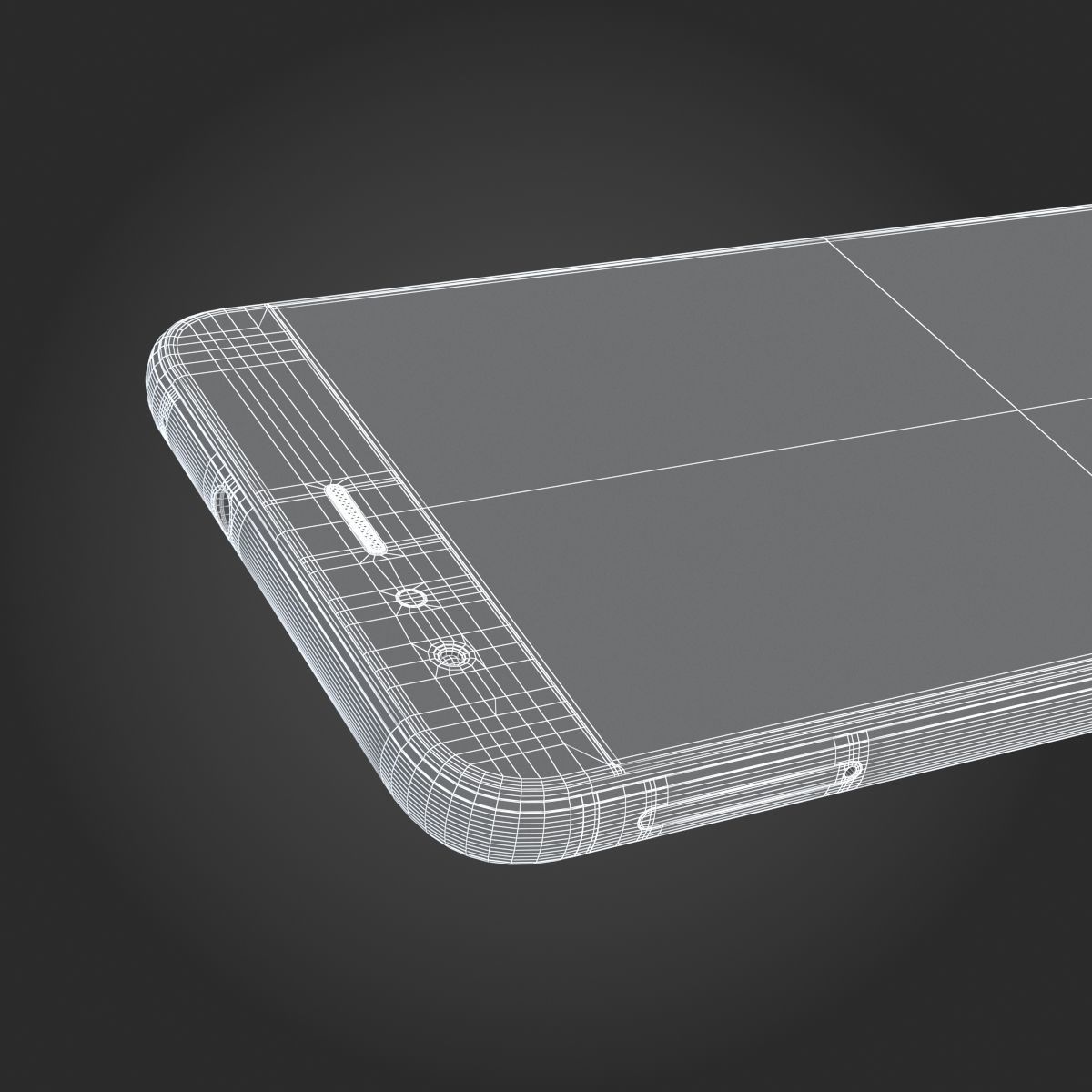 Huawei P10 Lite Graphite Black 3D model_14