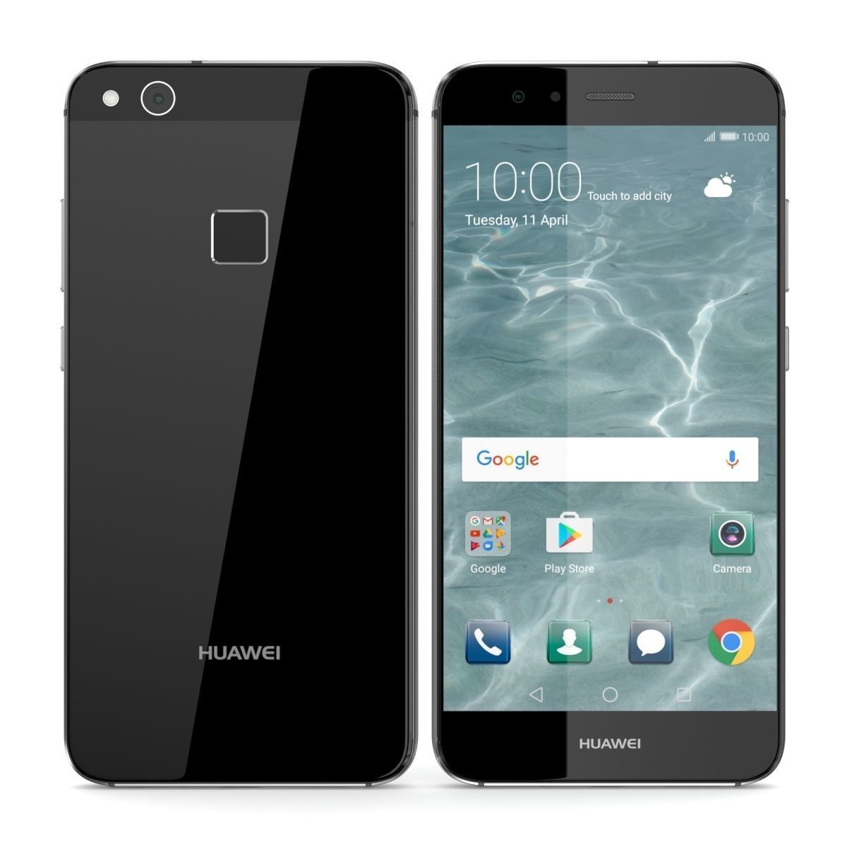 Huawei P10 Lite Graphite Black 3D model_1