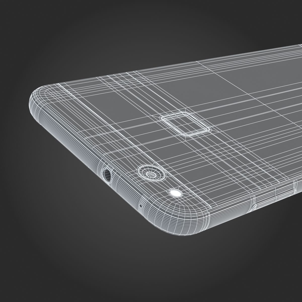 Huawei P10 Lite Graphite Black 3D model_13