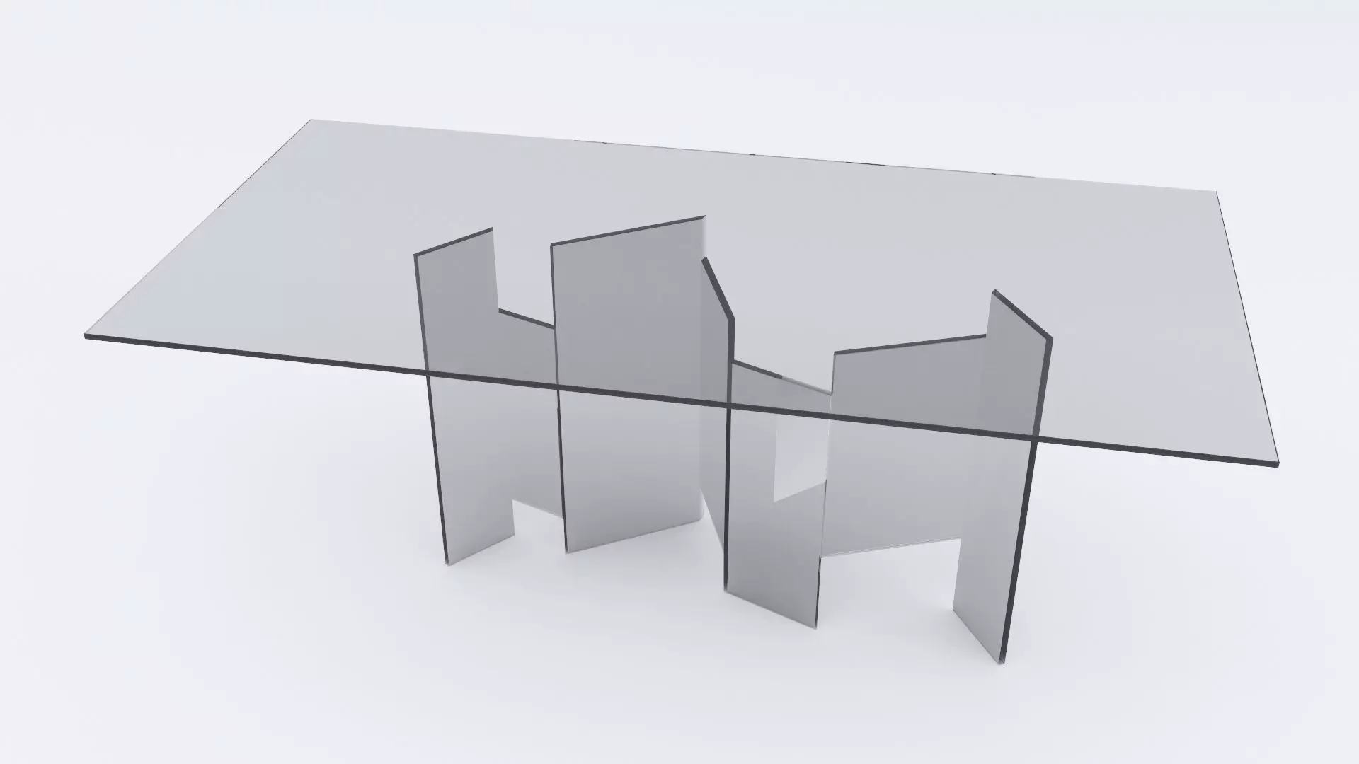 Design Fume Glass Table Free 3D model