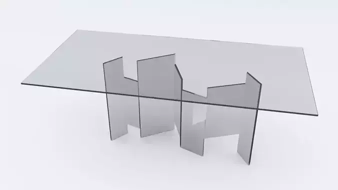Design Fume Glass Table