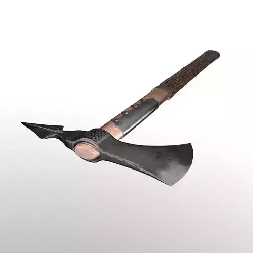 Ardent Ax With Ornament