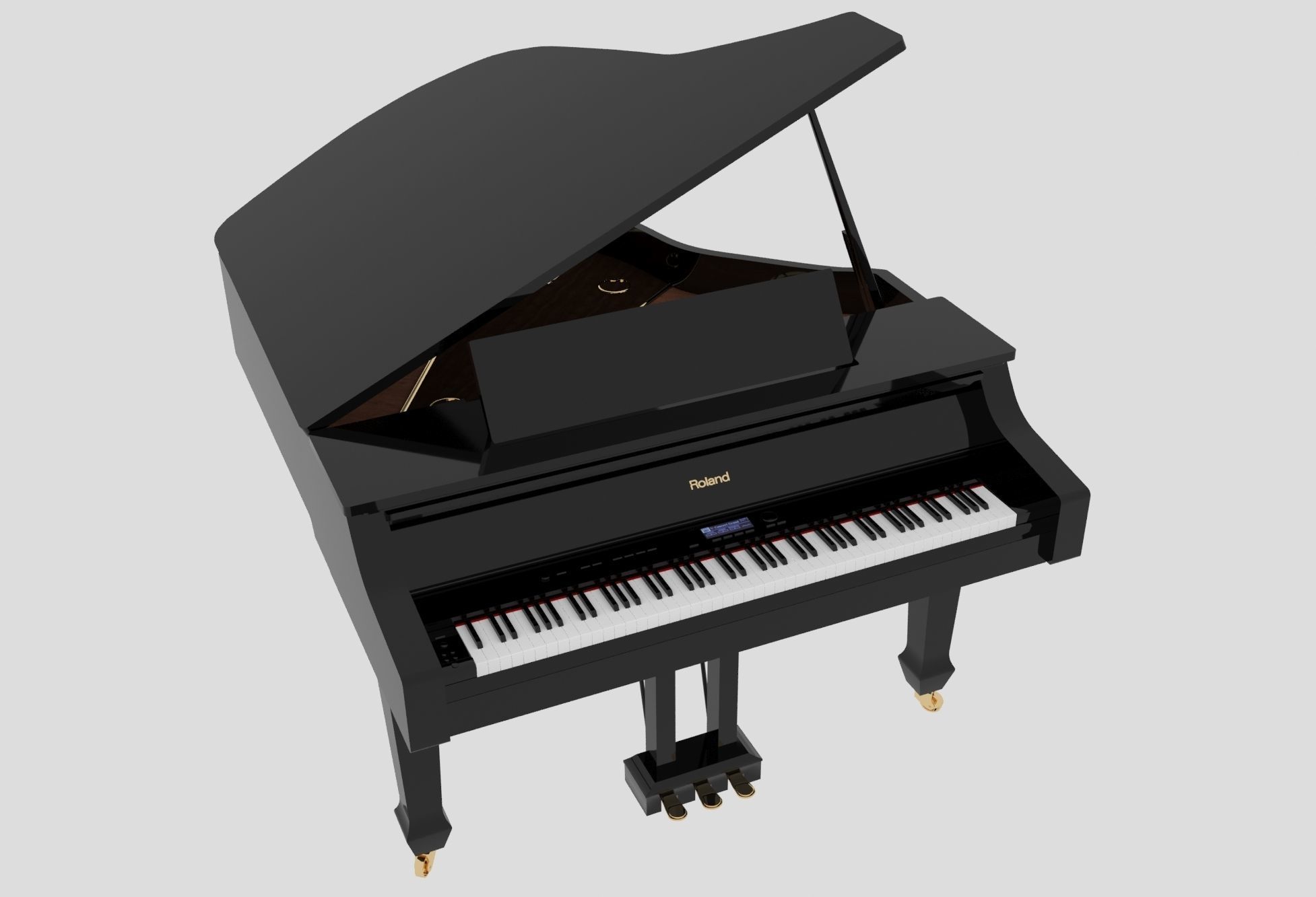 Roland Grand Piano 3D model_19