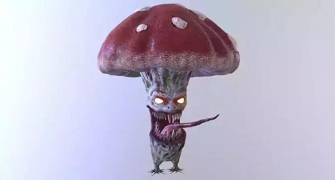 Evil Mushroom With a Smile