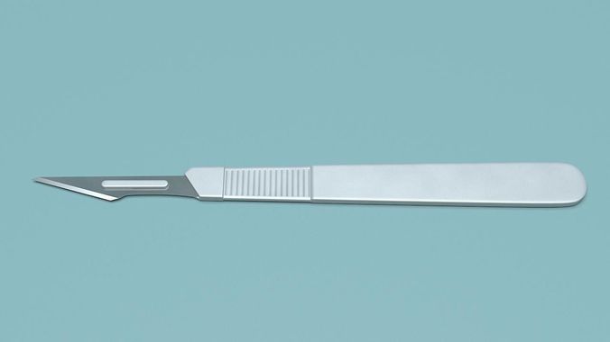 Surgical Knife 3D model