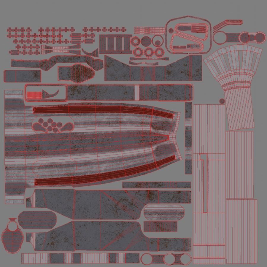 HK Rifles Kit 3D model_12