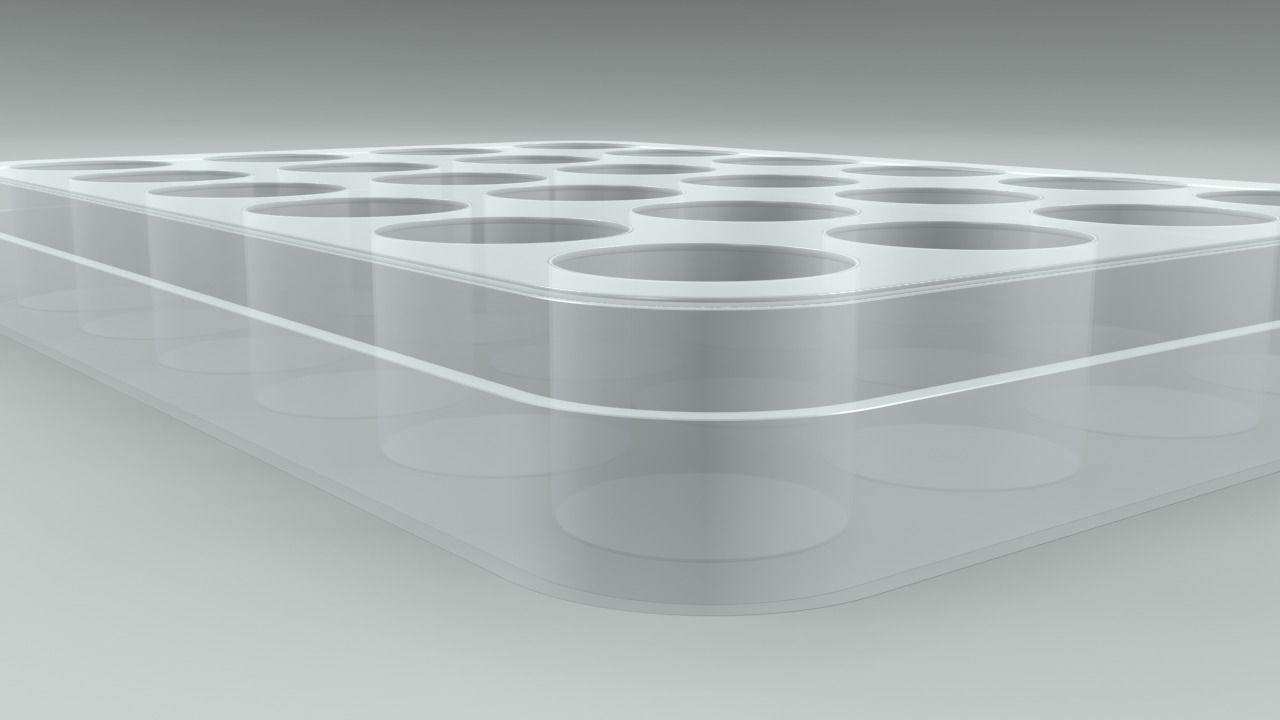 24 Wells Plate 3D model_7