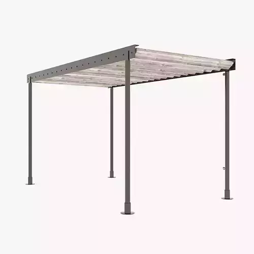 Patio pergola 3D model