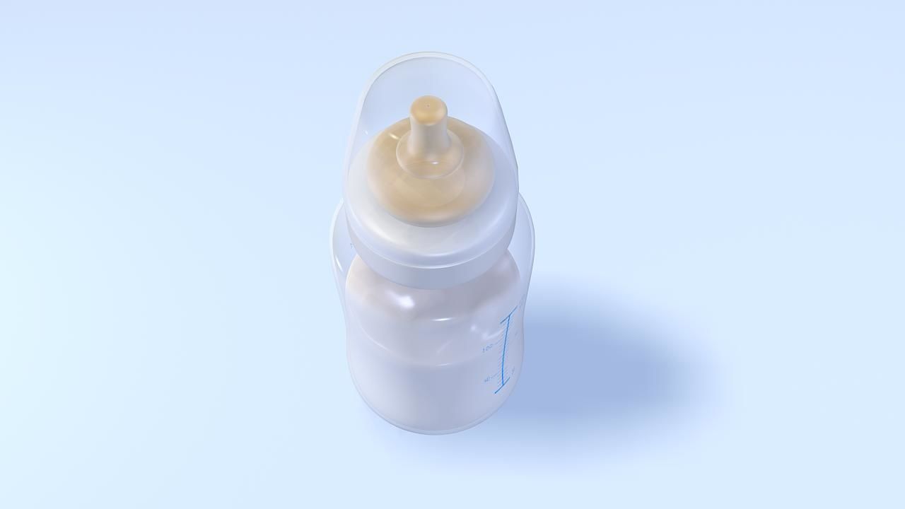 Baby Bottle 3D model_1