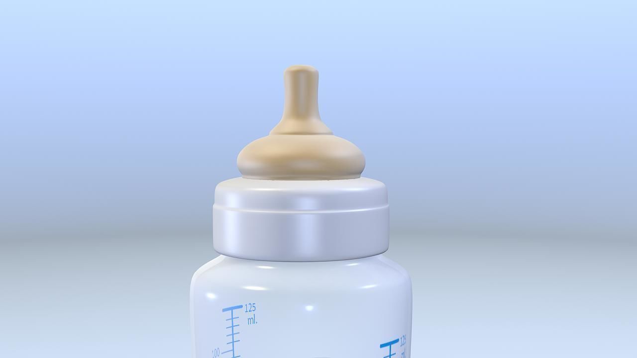 Baby Bottle 3D model_3