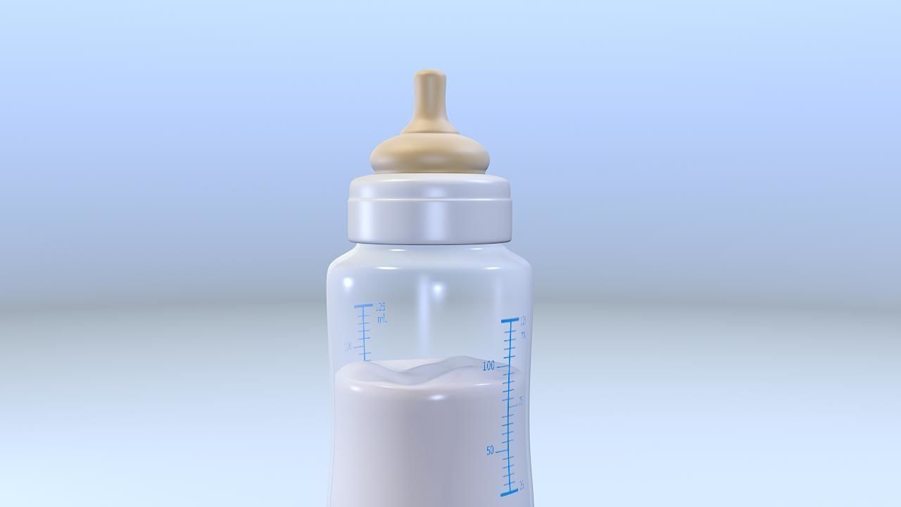 Baby Bottle 3D model_4