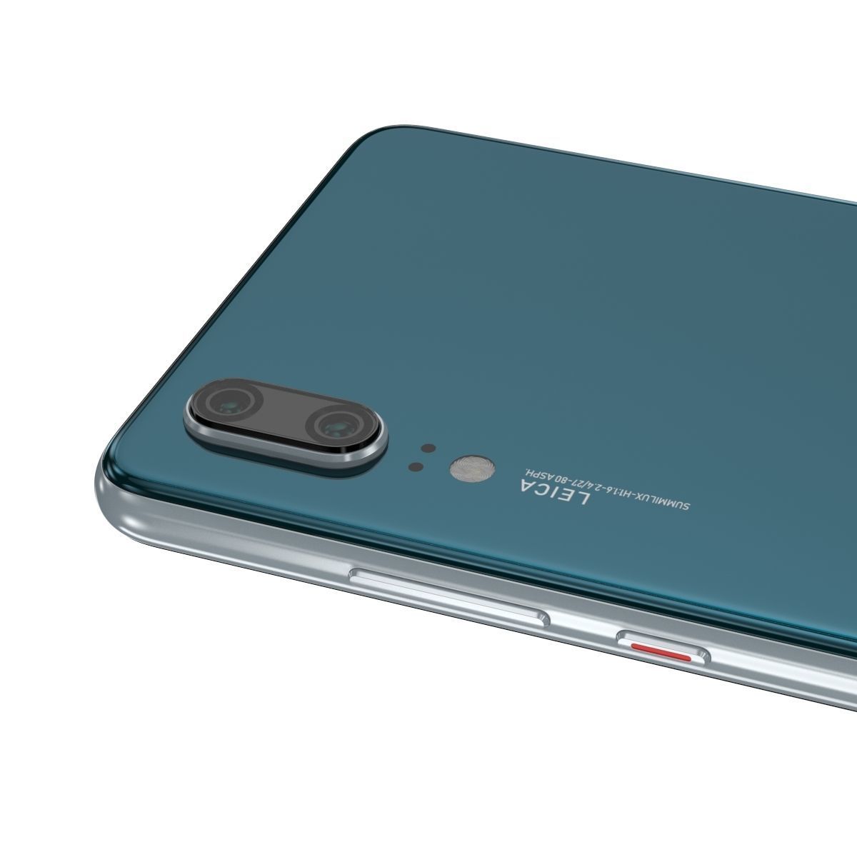 Huawei P20 Midnight Blue 3D model_10