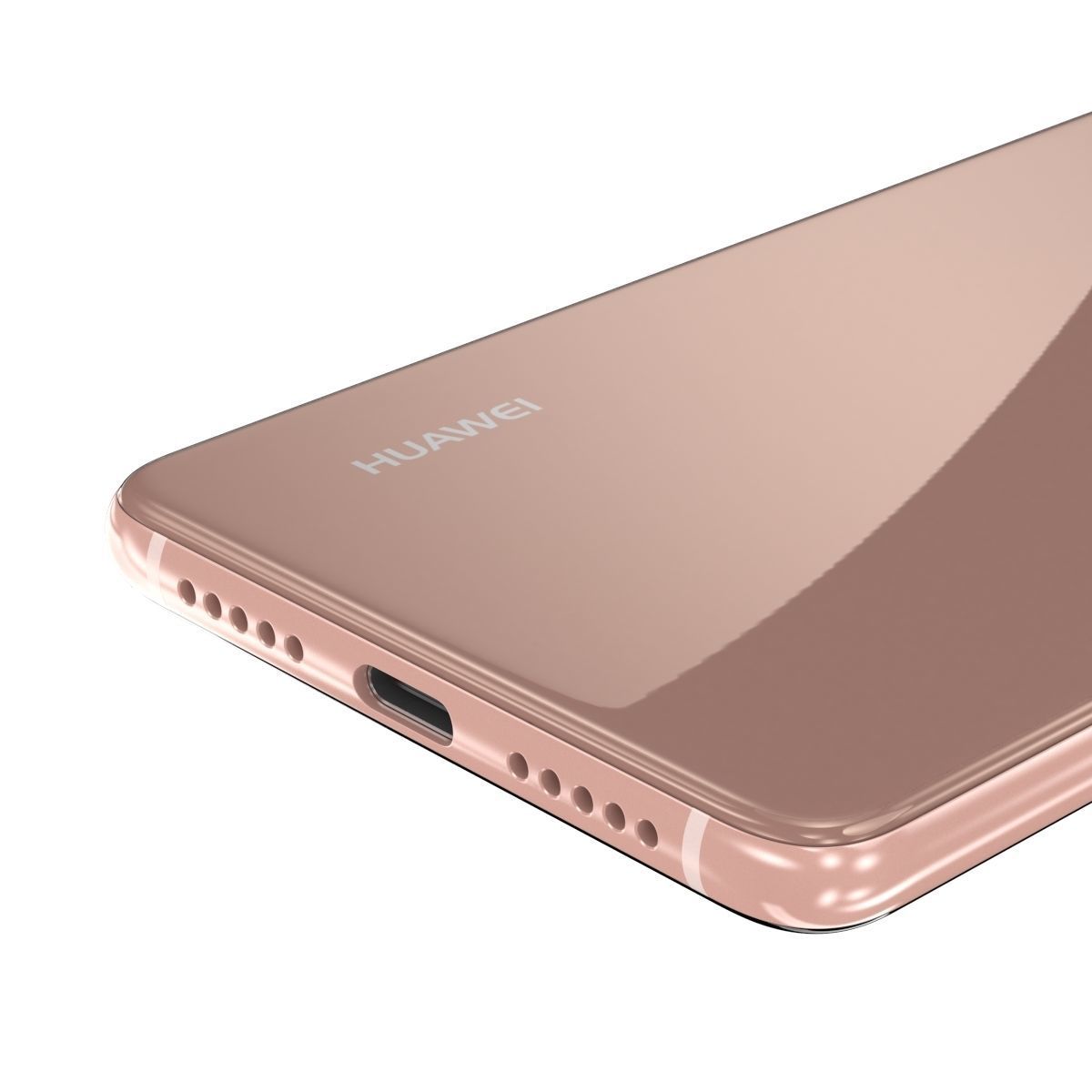 Huawei P20 Pink Gold 3D model_8