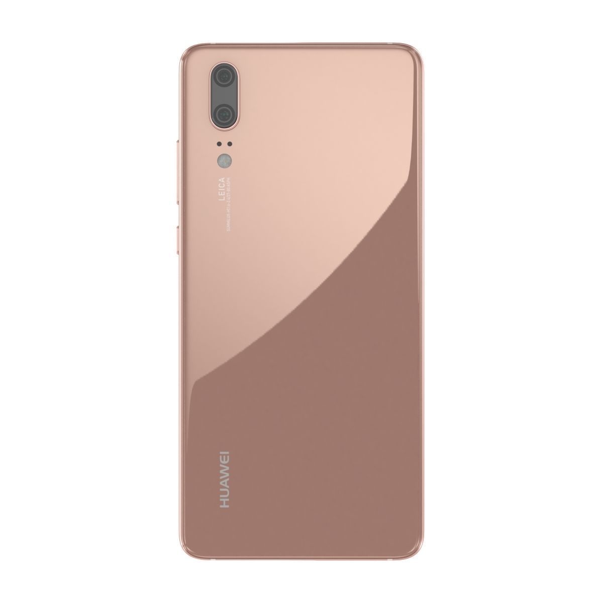 Huawei P20 Pink Gold 3D model_4
