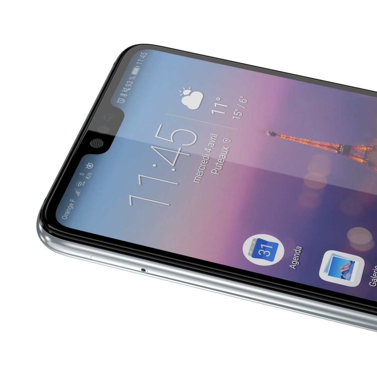 Huawei P20 Pro Midnight Blue 3D model_9