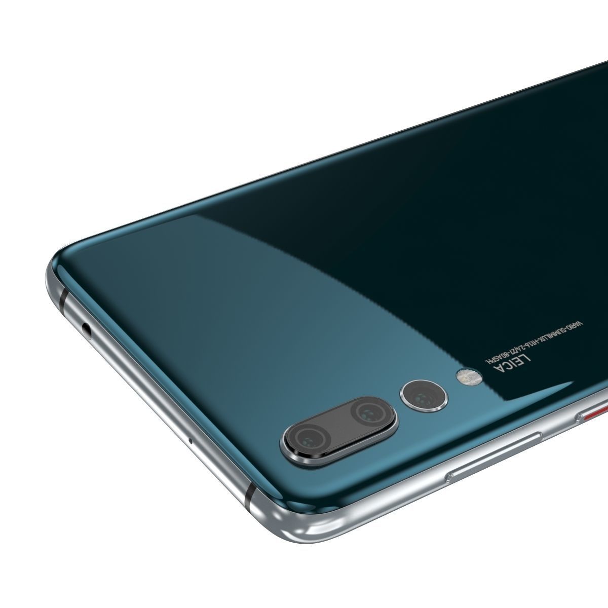 Huawei P20 Pro Midnight Blue 3D model_7