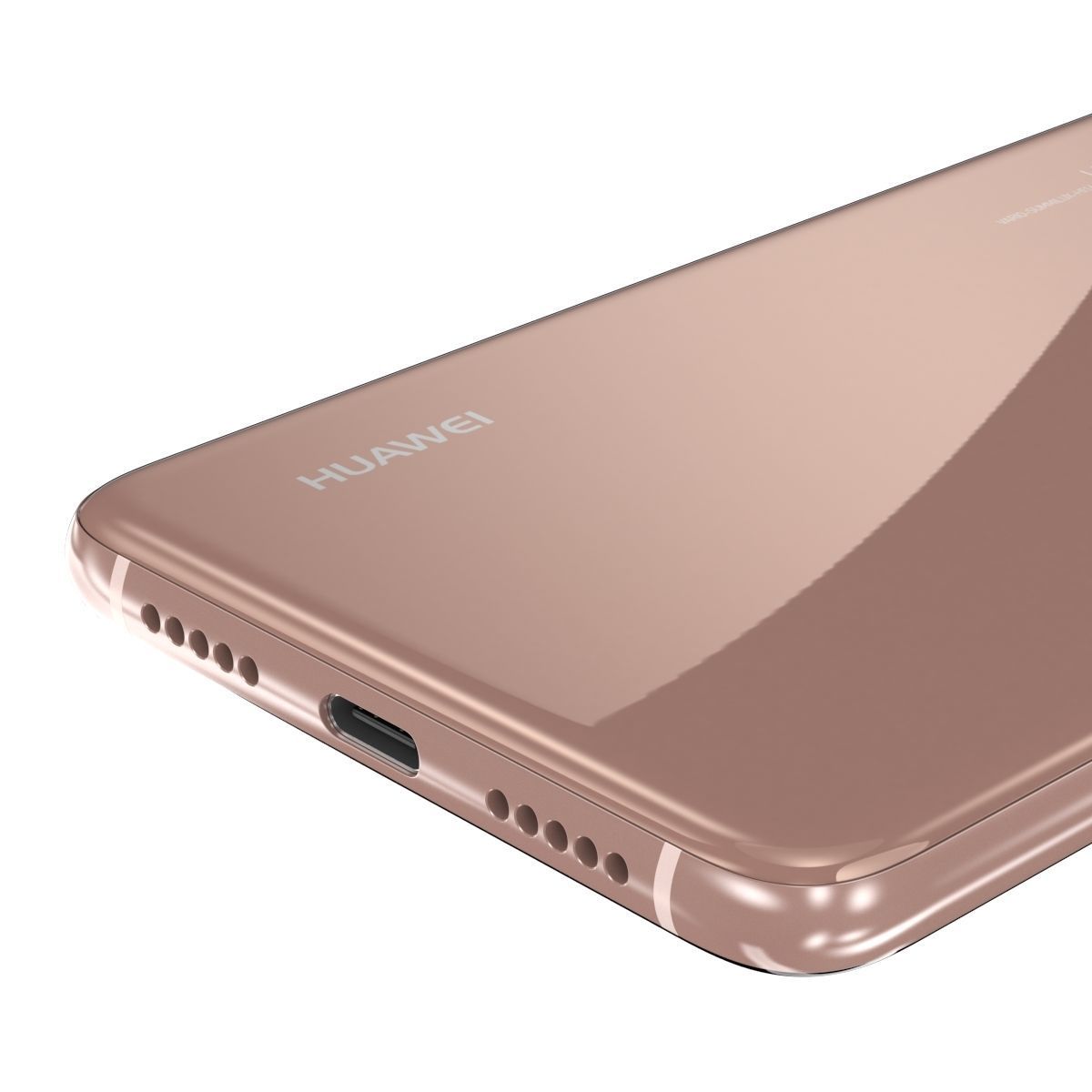 Huawei P20 Pro Pink Gold 3D model_8