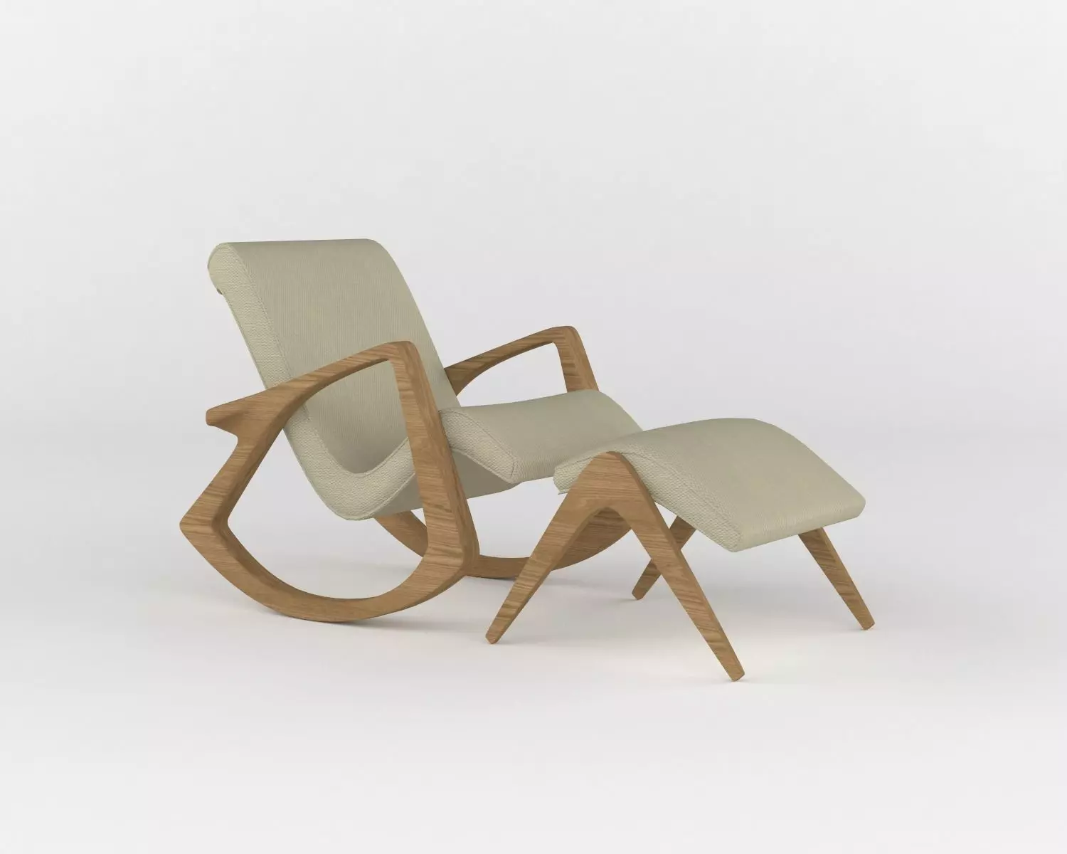 Arm Chair 3D model_0