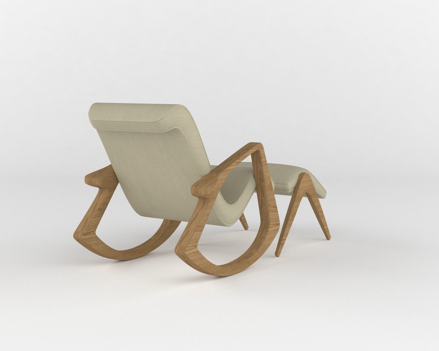 Arm Chair 3D model_1