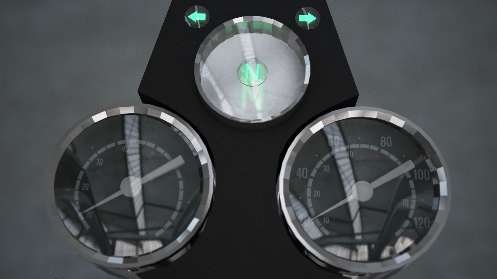 Electronic Rickshaw - High Poly 3D model_4