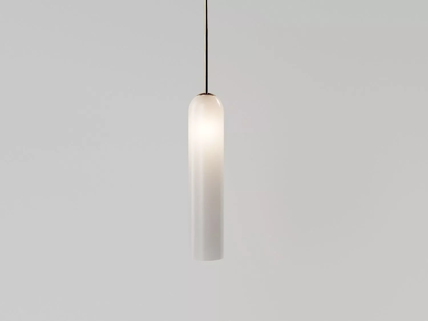 Milky Ceiling Lamp CORONA 3D model
