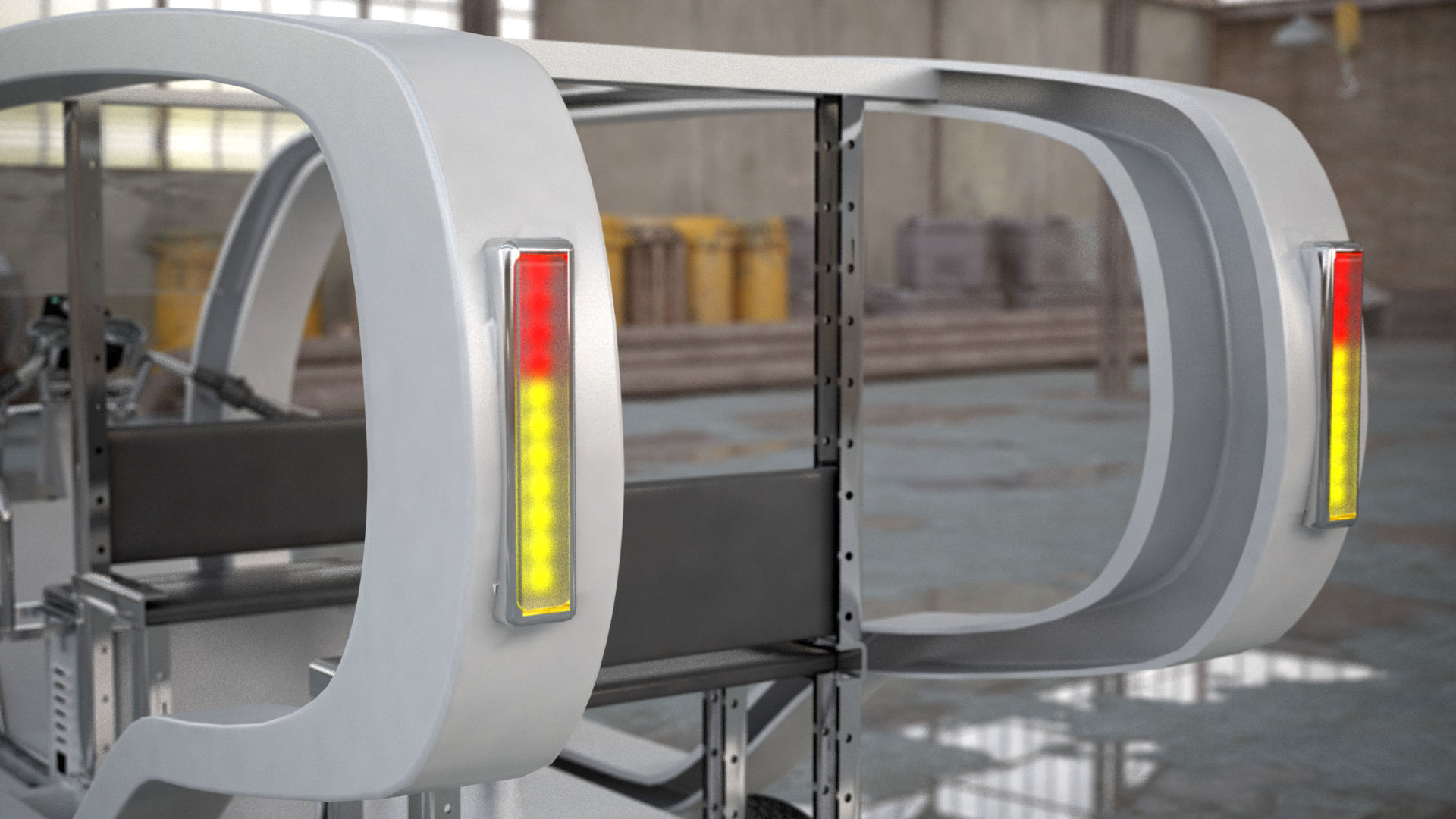 Electronic Future Rickshaw 3D model_10