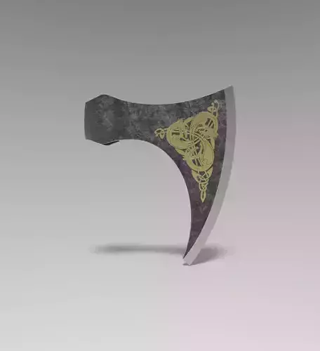 Celtic axe 3D model
