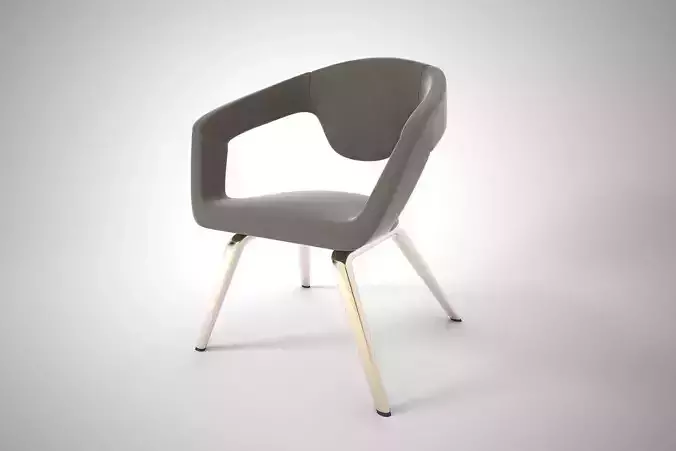 03 ZIUNER DINNING CHAIR 3D model