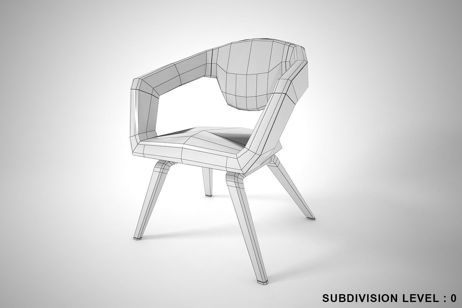 04 ZIUNER DINNING CHAIR 3D model_6