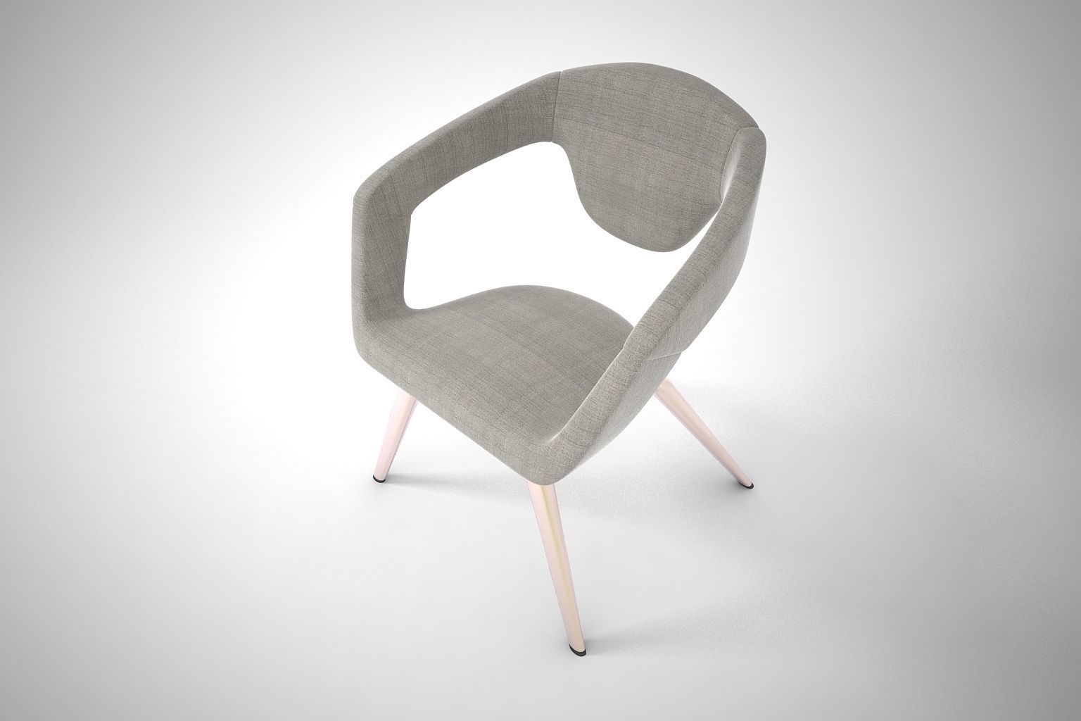 04 ZIUNER DINNING CHAIR 3D model_4