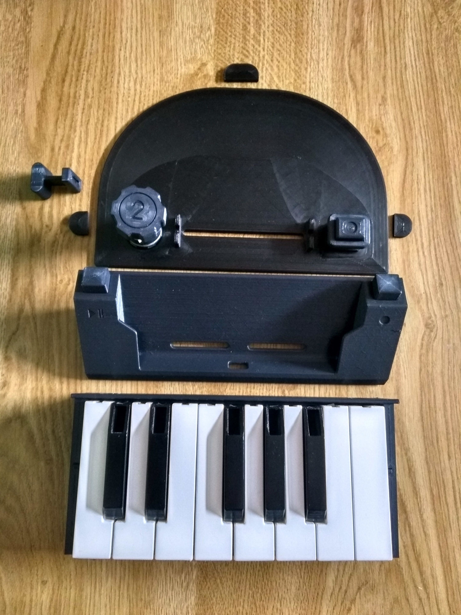 Nintendo labo Piano full and improvements 3D print model_6