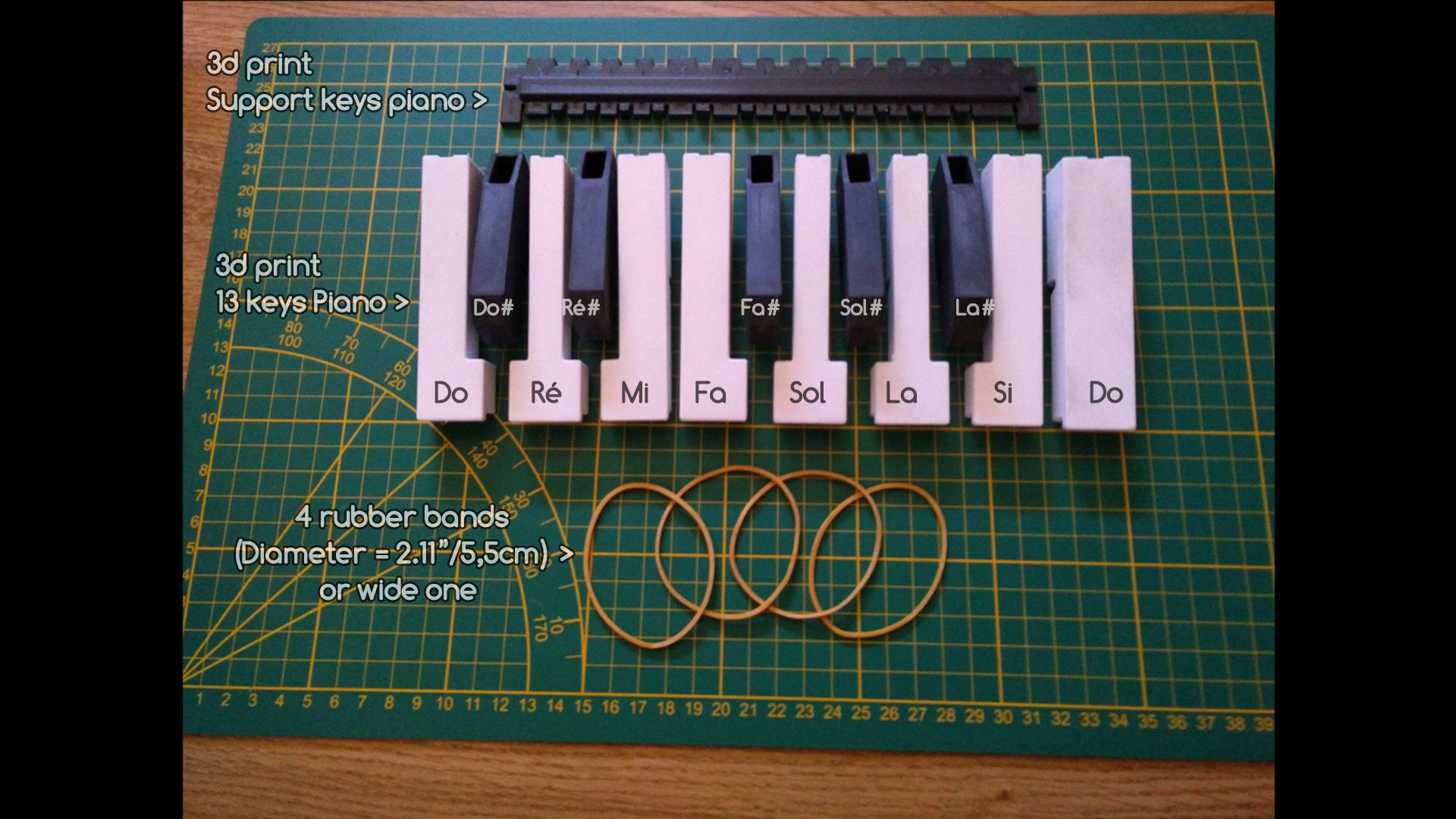 Nintendo labo Piano full and improvements 3D print model_8