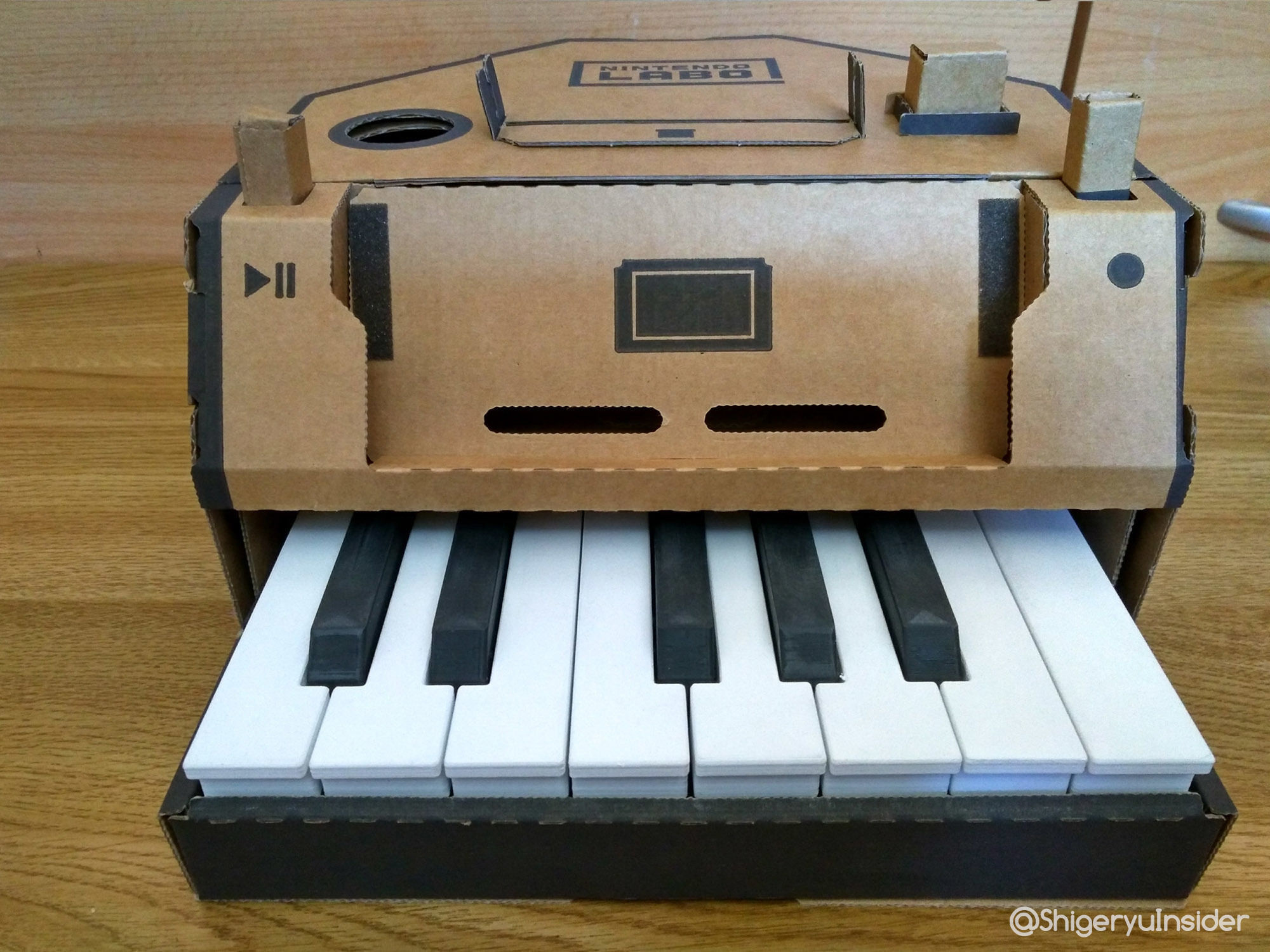 Nintendo labo Piano full and improvements 3D print model_13