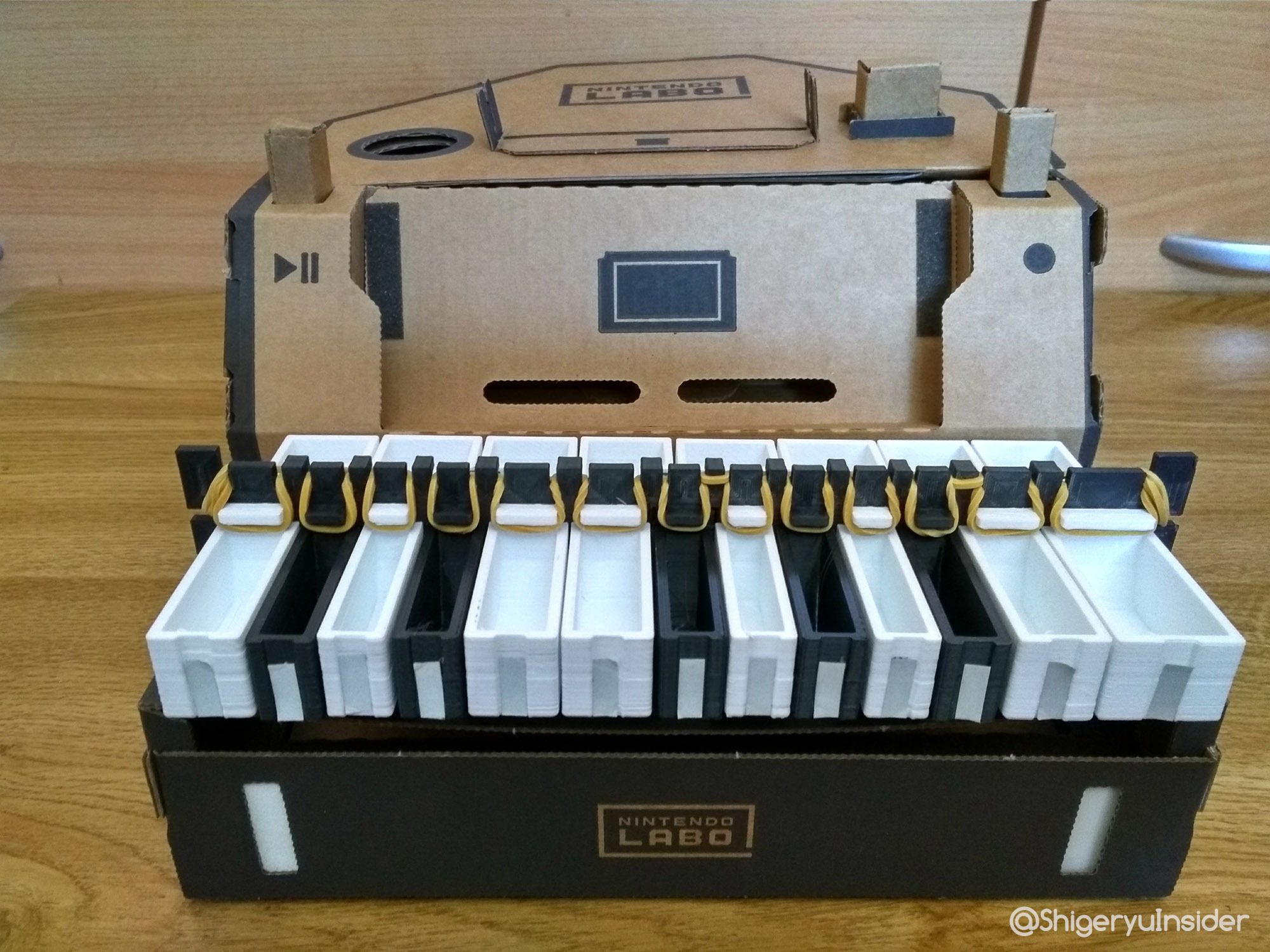 Nintendo labo Piano full and improvements 3D print model_11