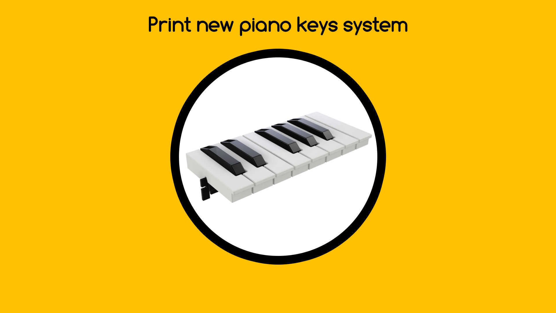 Nintendo labo Piano full and improvements 3D print model_7