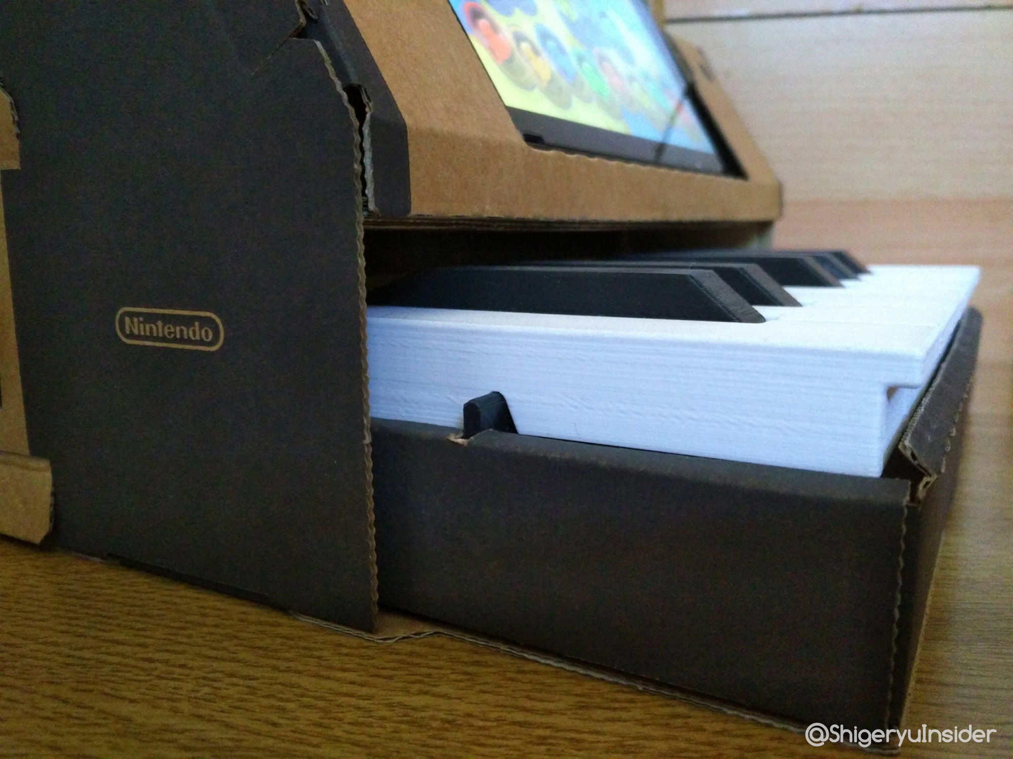 Nintendo labo Piano full and improvements 3D print model_12