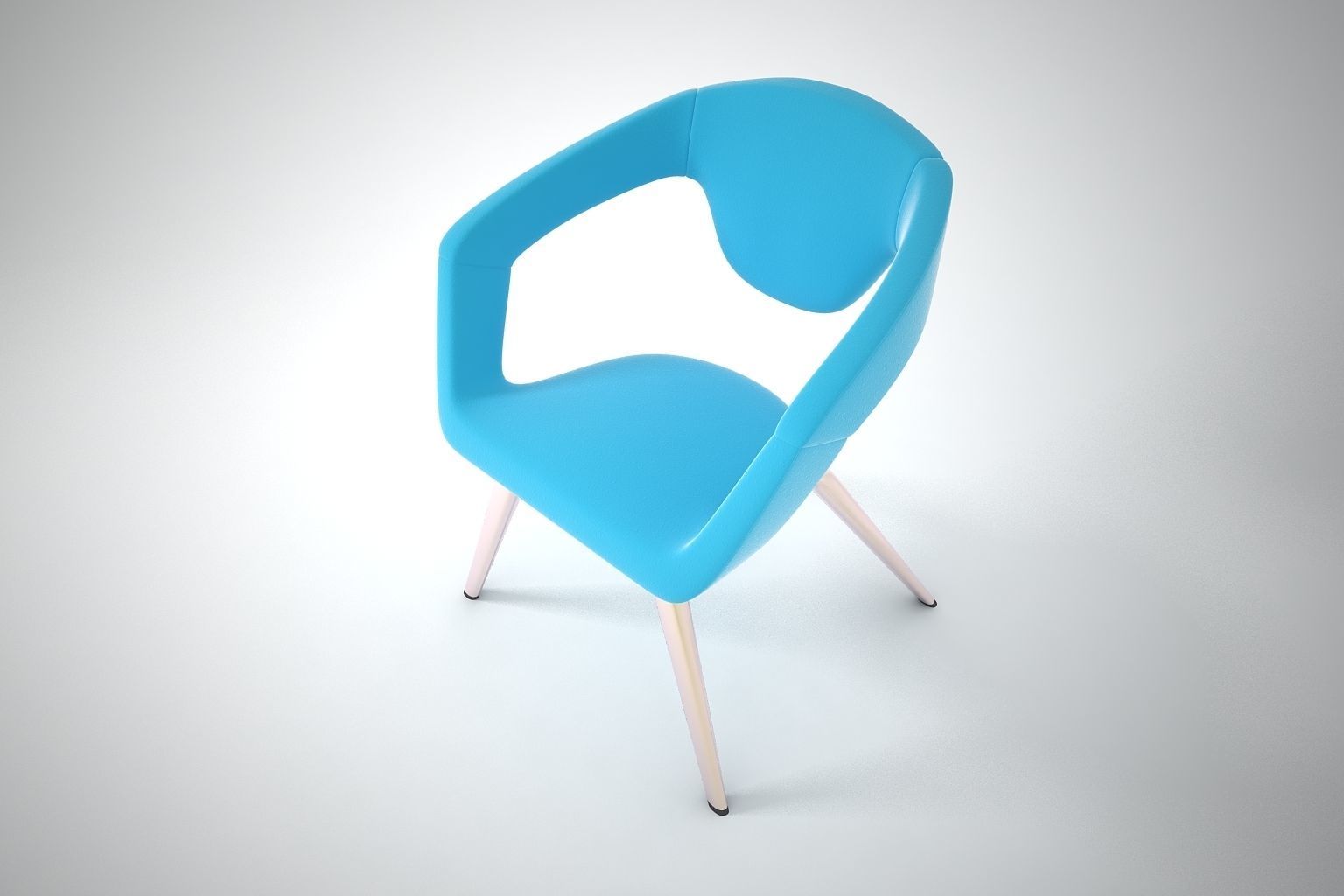 06 ZIUNER DINNING CHAIR 3D model_4