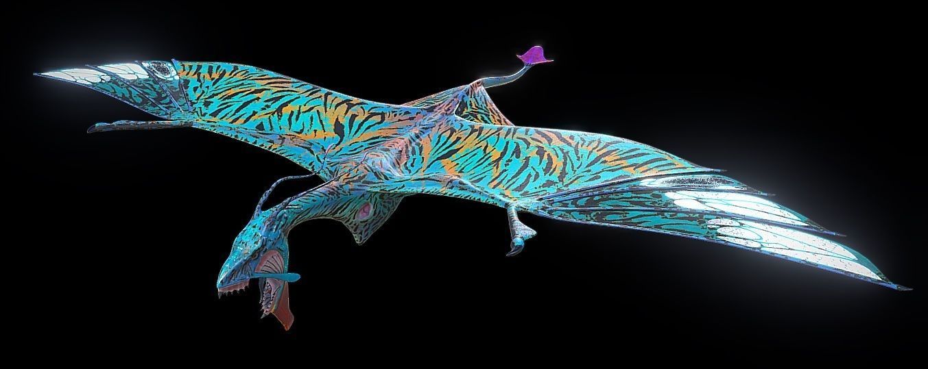 Ikraan Banshee 3D model_1