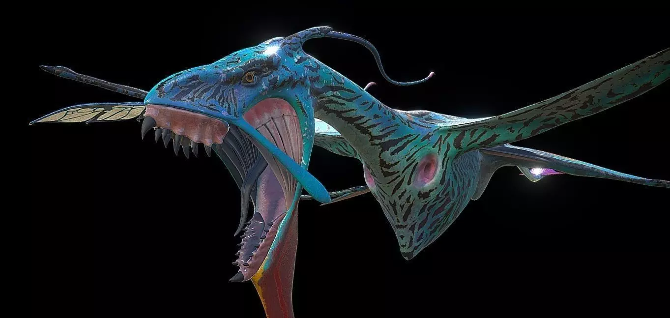 Ikraan Banshee 3D model_0