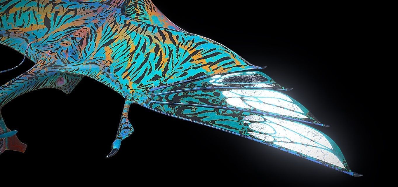 Ikraan Banshee 3D model_3