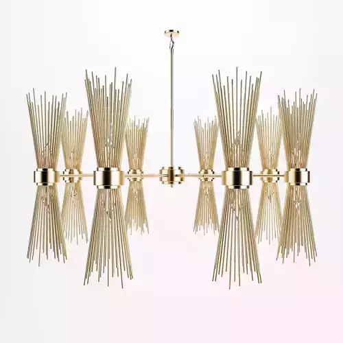 Skyla Brass Chandelier