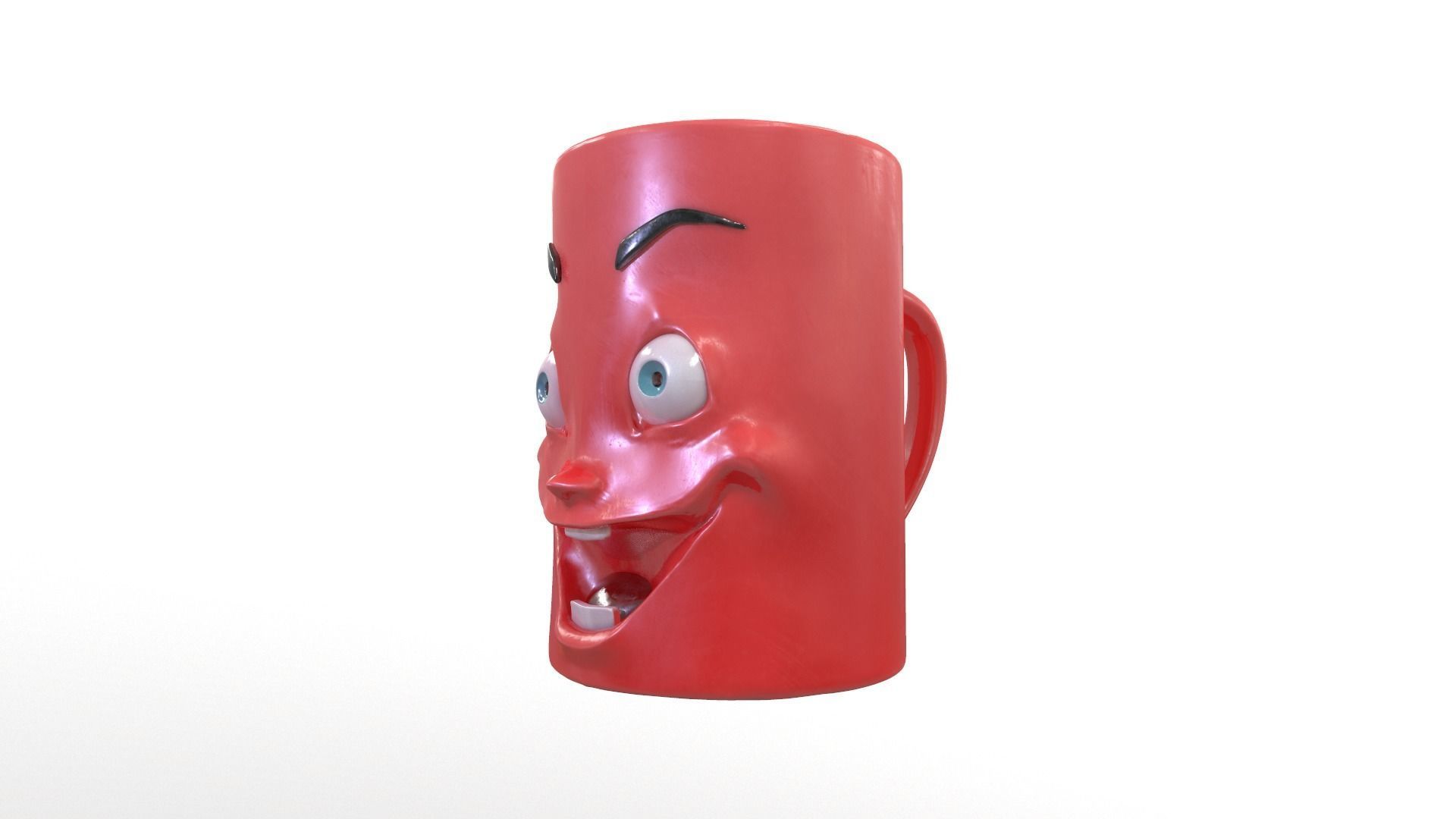 Smile Cap 3D model_4