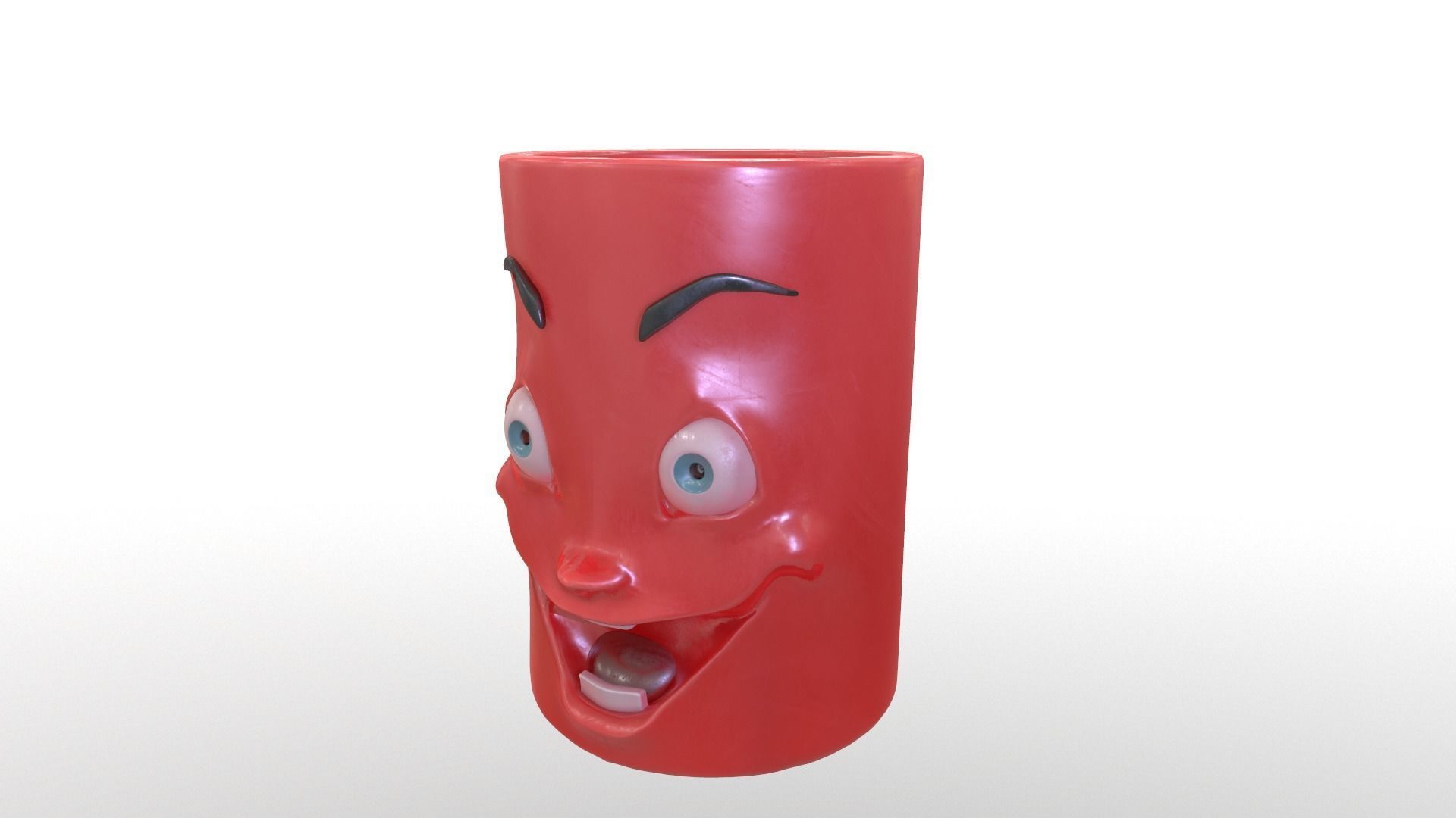 Smile Cap 3D model_8
