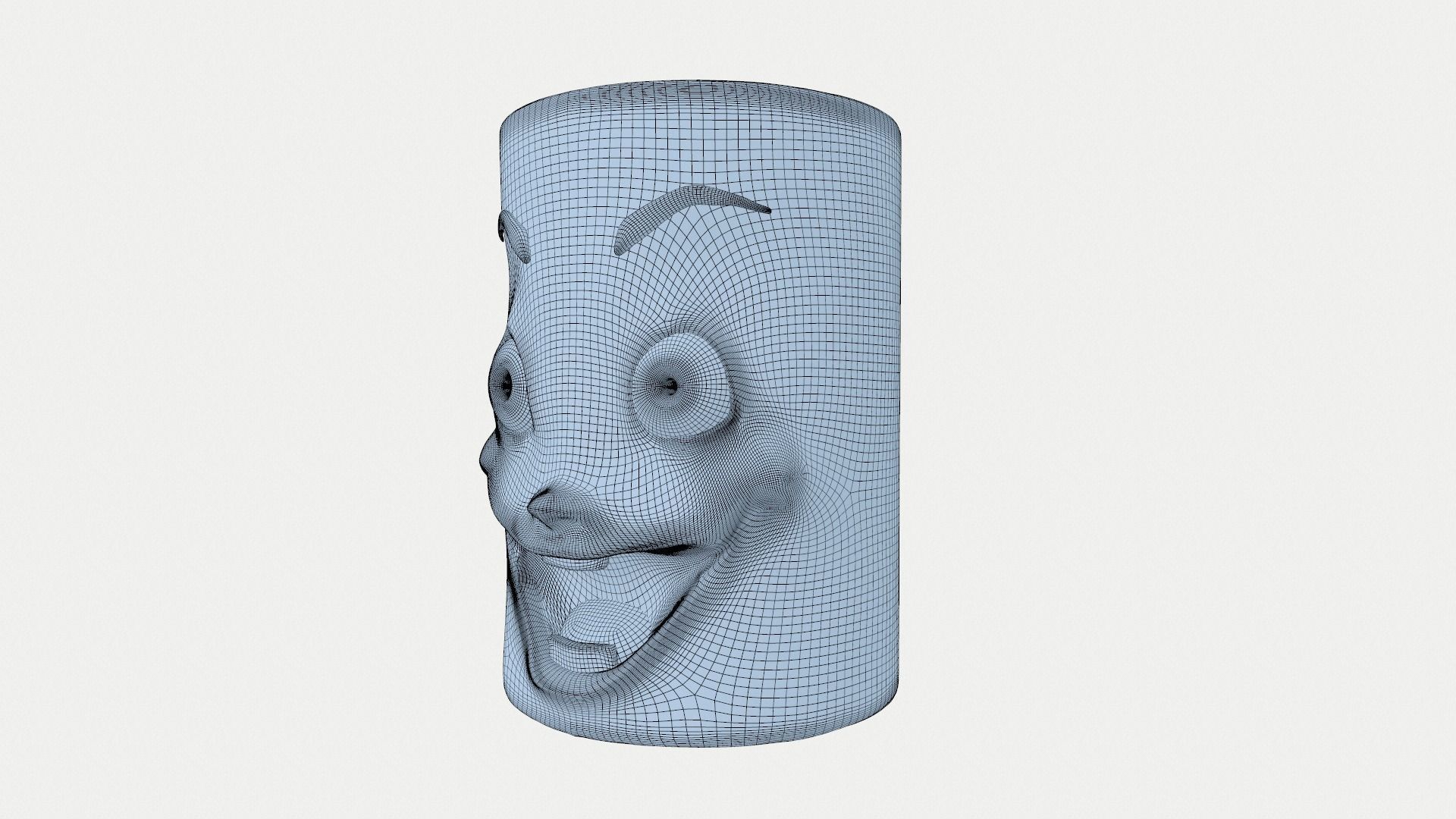 Smile Cap 3D model_12