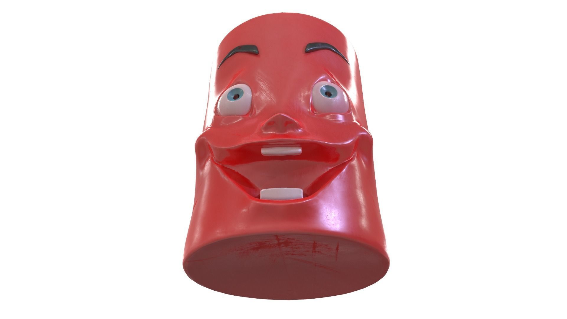 Smile Cap 3D model_5