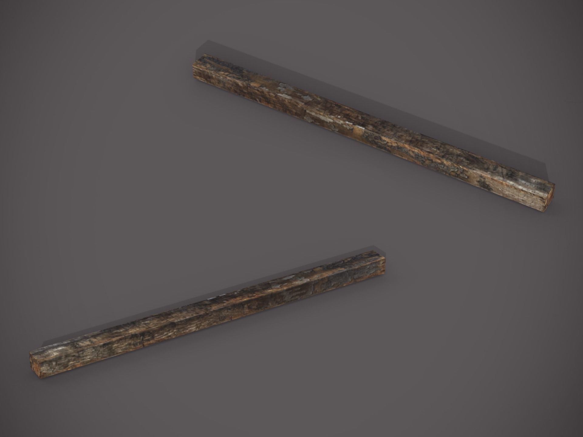 Rubble and Debris - Collection 2 Low-poly 3D model_7