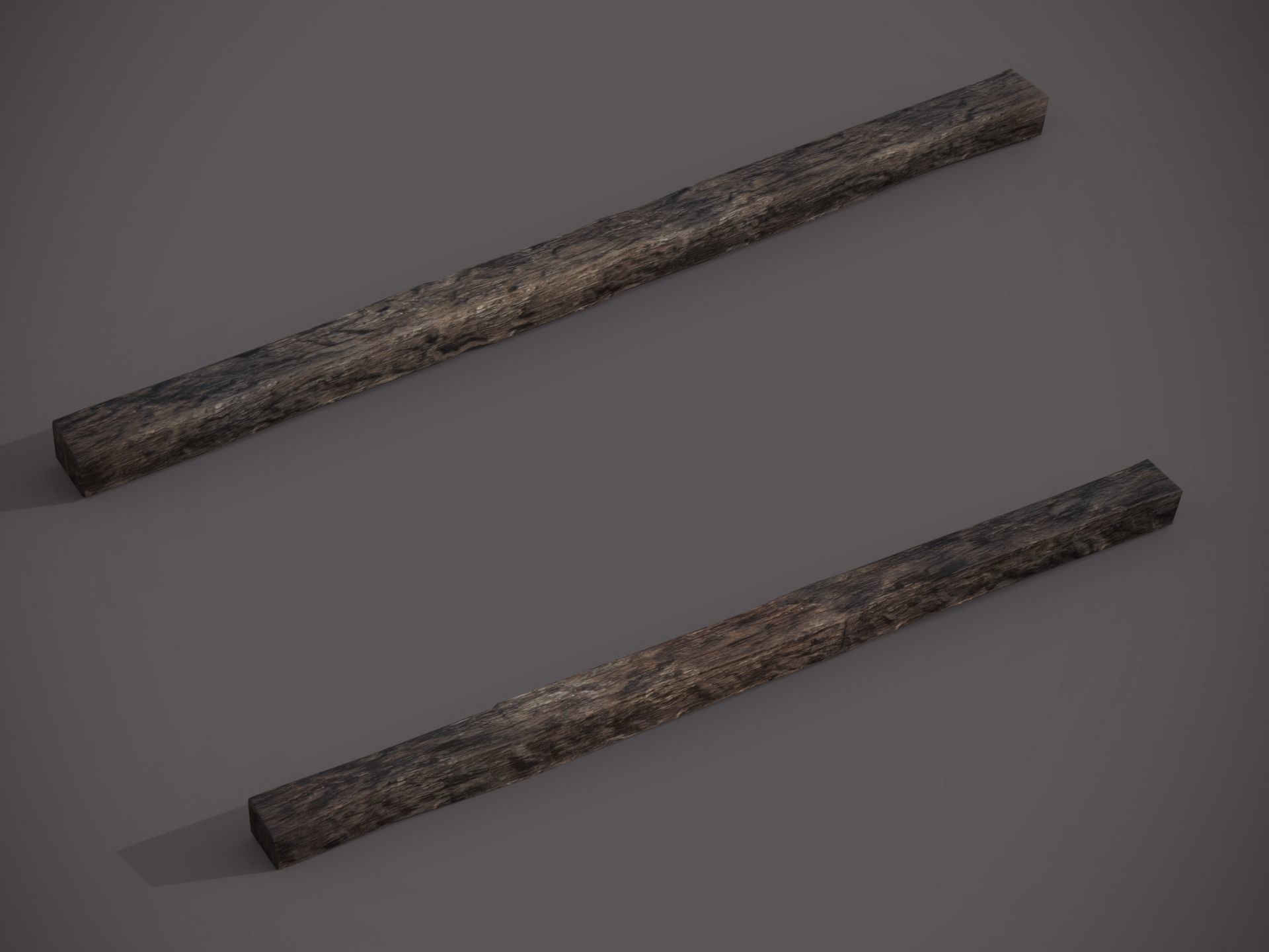 Rubble and Debris - Collection 2 Low-poly 3D model_6