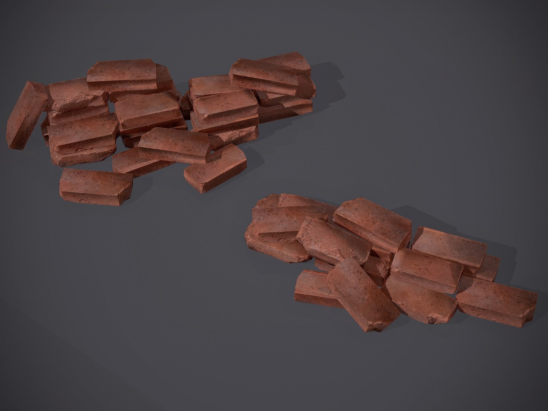 Rubble and Debris - Collection 2 Low-poly 3D model_44