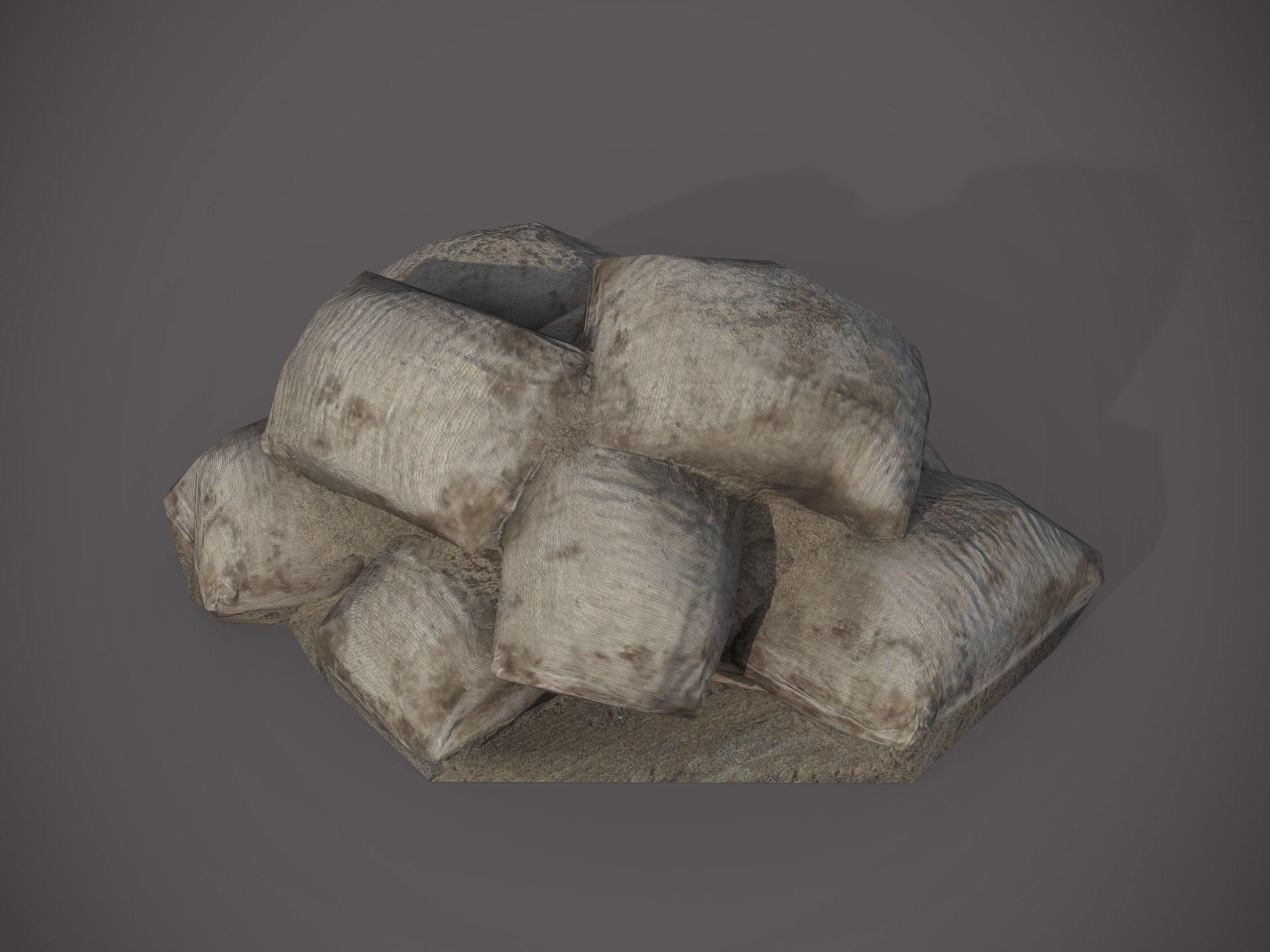 Rubble and Debris - Collection 2 Low-poly 3D model_25